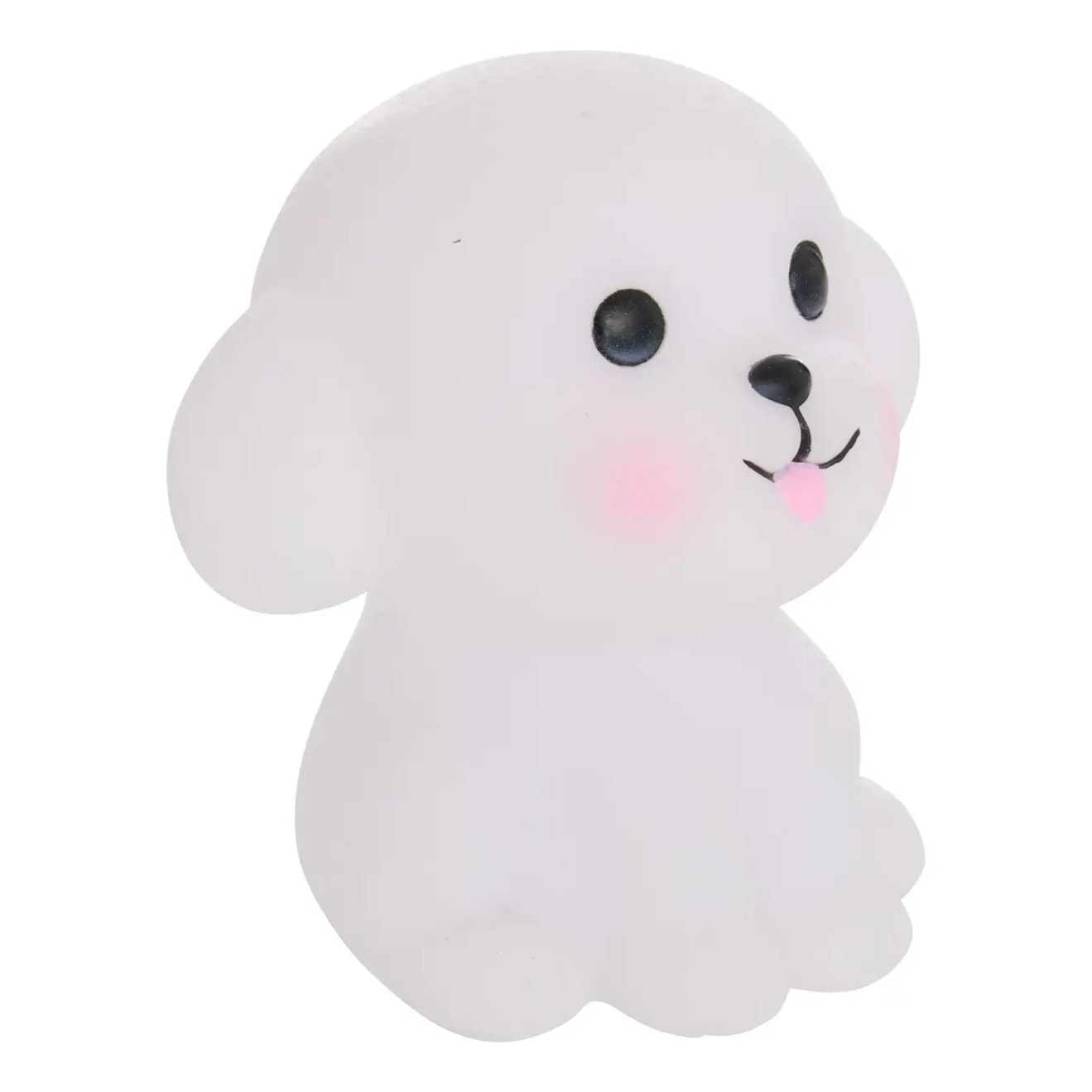 Veilleuse Chien Enfant Softy Blanc 9,5x8x9,9 cm