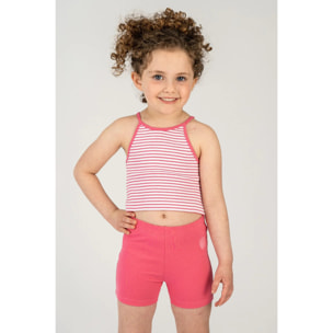 Pantaloncini Da Bambina Fucsia