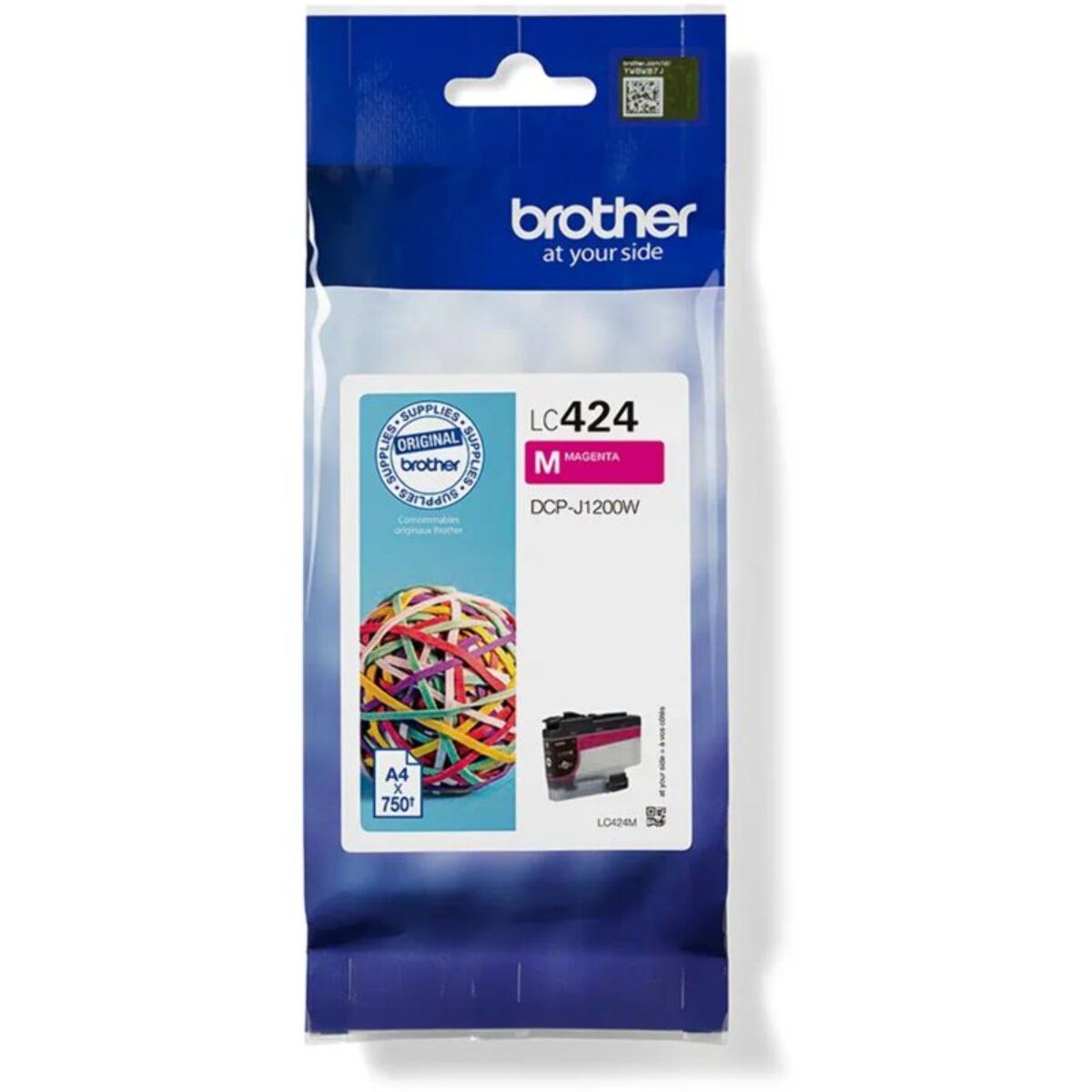 Cartouche d'encre BROTHER Magenta LC424