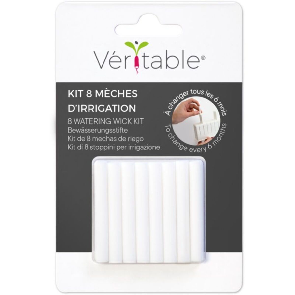 Mèche d'irrigation VERITABLE lot de 8 meches d'irrigation
