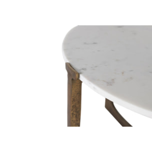 Mesas de Centro de Mármol 71 Cm Estilo Moderno Elegante