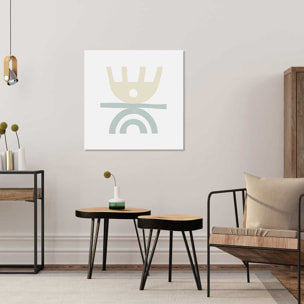 Tableau Affiche illustration brise d'été Tableau alu Dibond