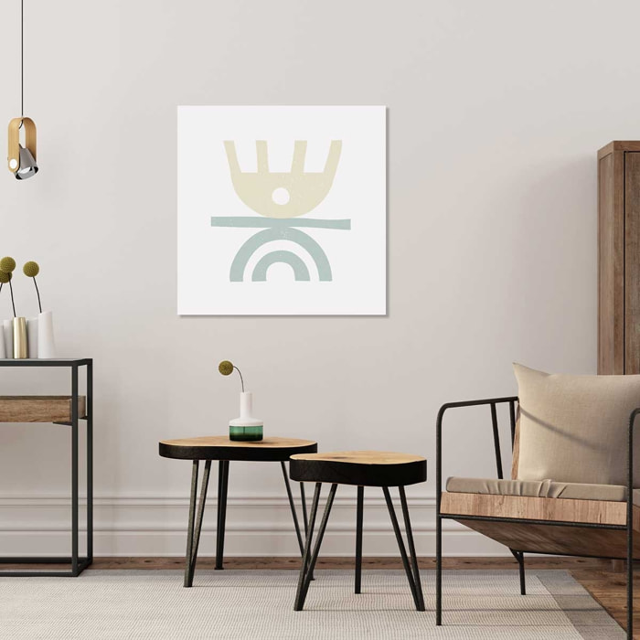 Tableau Affiche illustration brise d'été Tableau alu Dibond