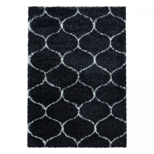 Tapis shaggy tissé motif scandinave SANI