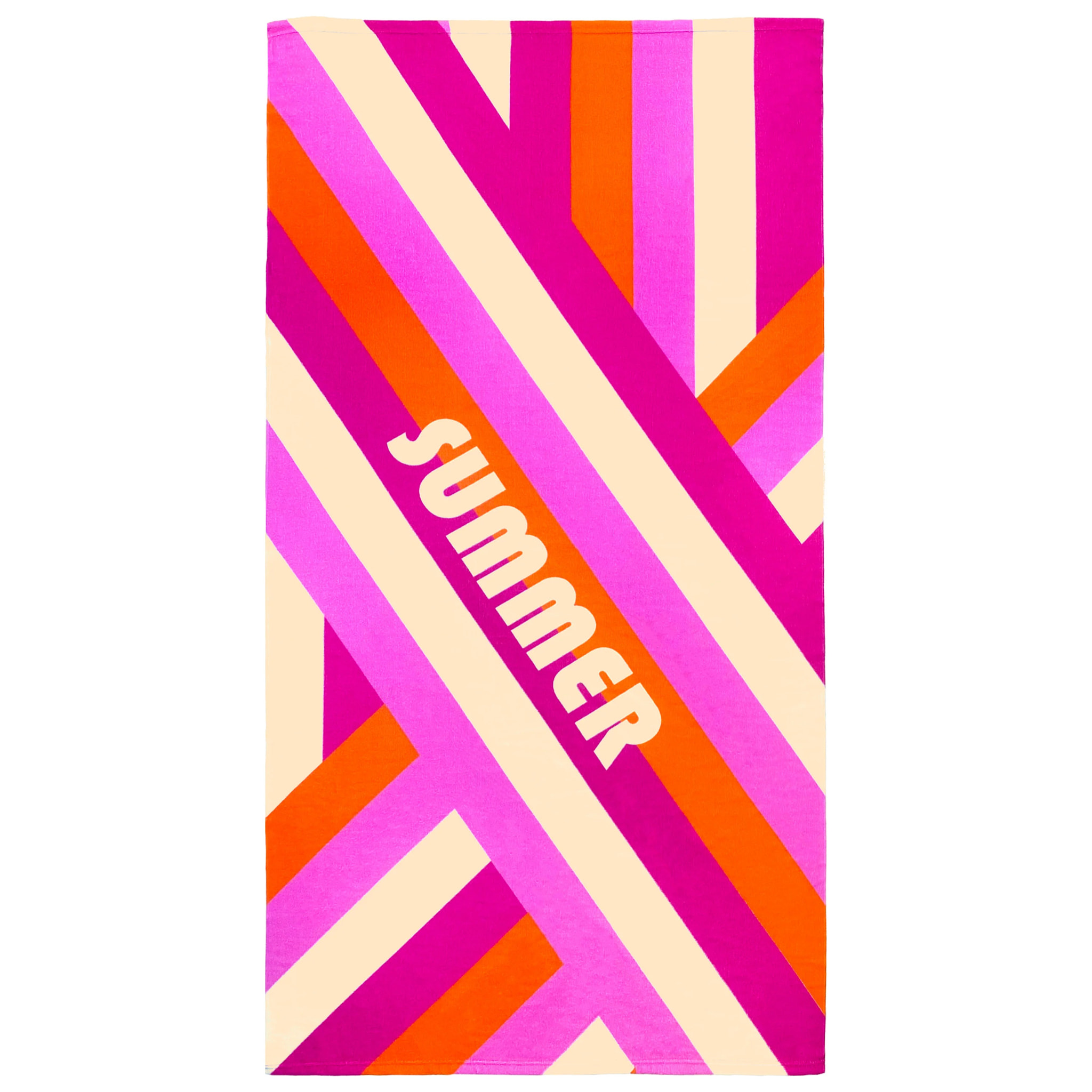 Serviette de plage microfibre - Summer Pop - 90x170cm - 220g/m²