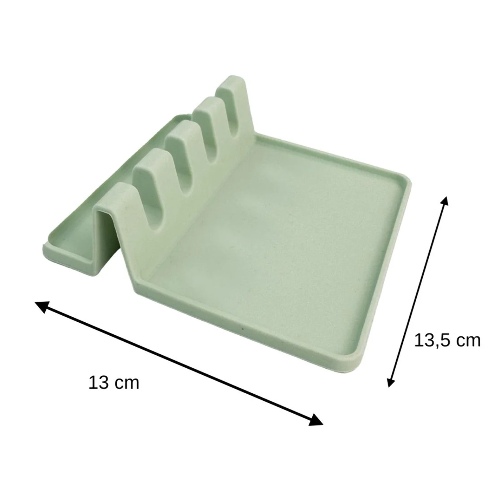 Support à spatule en Silicone Vert Fackelmann OCEAN