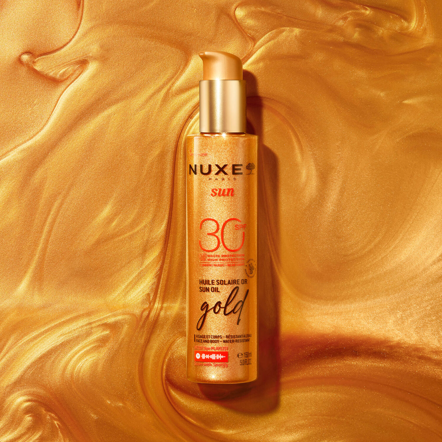 Nuxe Sun - Huile solaire or haute protection SPF30 Nuxe Sun 150ml