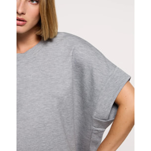 Camiseta Manga Corta Gris Vigoré - Vitulo