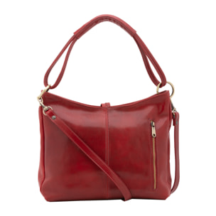 Borsa a spalla  da donna In Vera pelle Made in Italy 29x32x11 cm