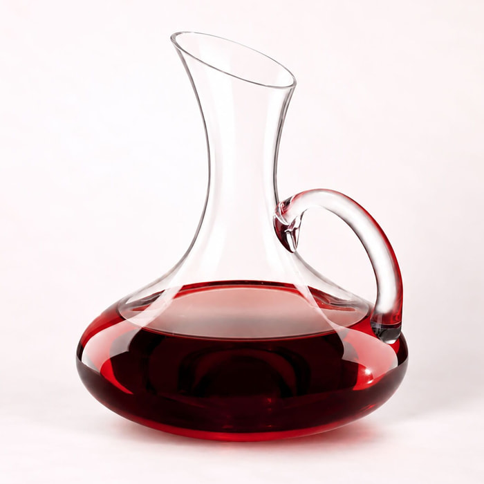Carafe à décanter 1,5L en verre avec anse REVERIE