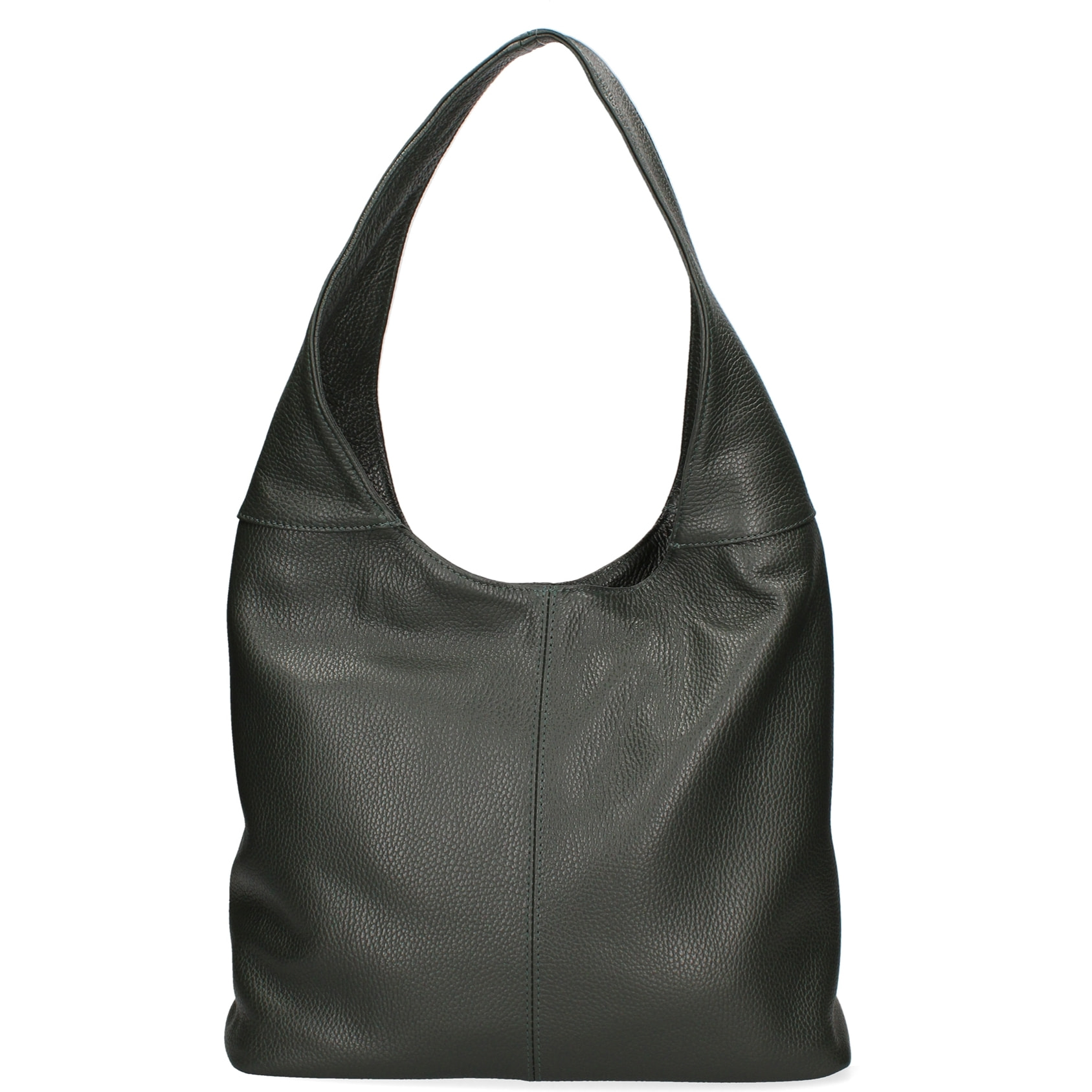 Borsa a spalla da donna In Vera pelle Made in Italy 39x55x13 cm