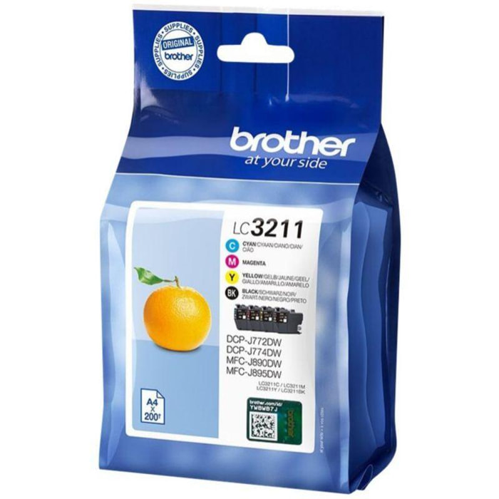 Cartouche d'encre BROTHER LC3211 (N/C/M/J)