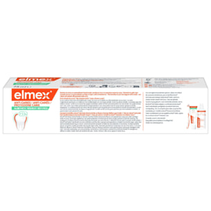 Pack de 10 + 2 offerts - elmex - Dentifrice Anti-Caries Haleine Fraîche Bouclier Double Protection 0% Colorant 75ml