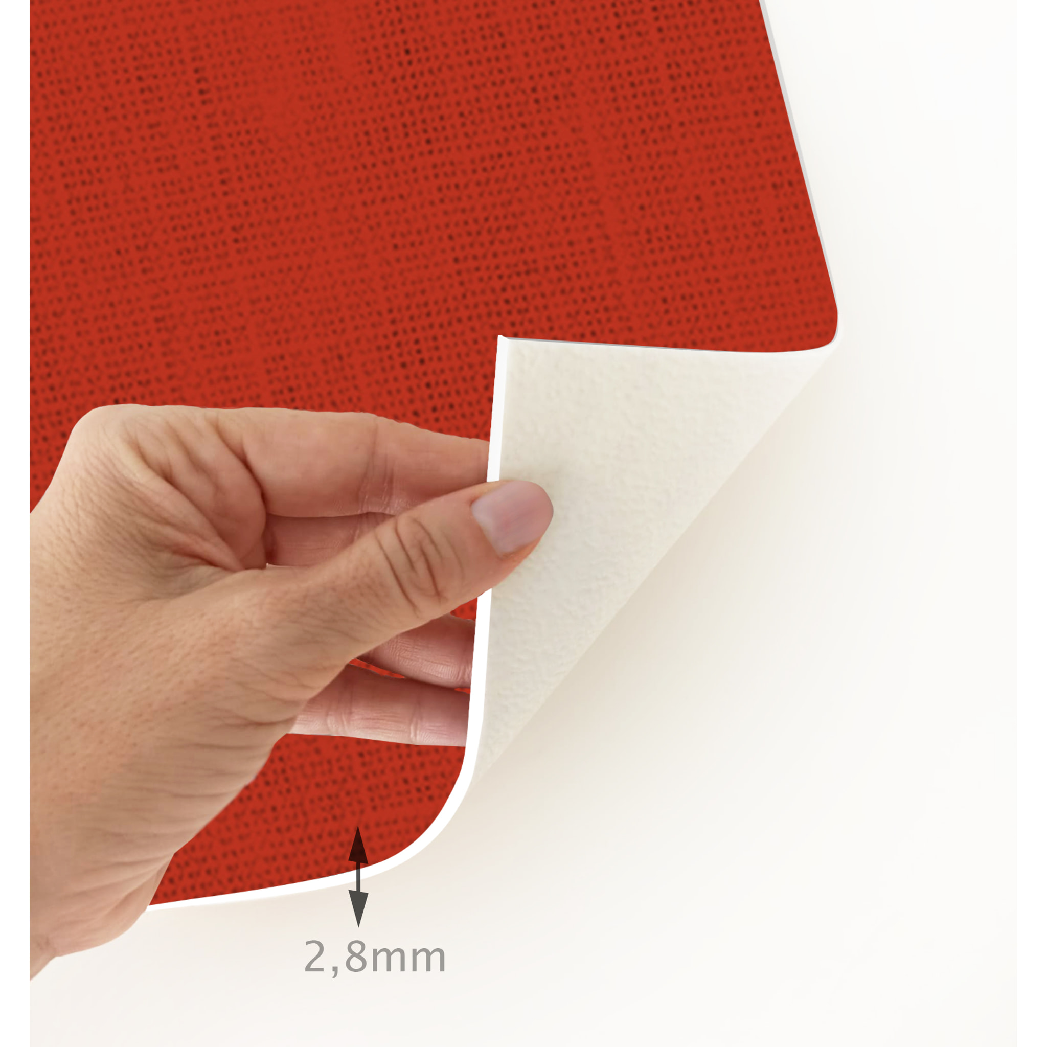 VINILIKO, Camino de mesa Forma roja 30x90 cm