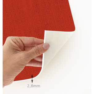 VINILIKO, Camino de mesa Forma roja 30x90 cm