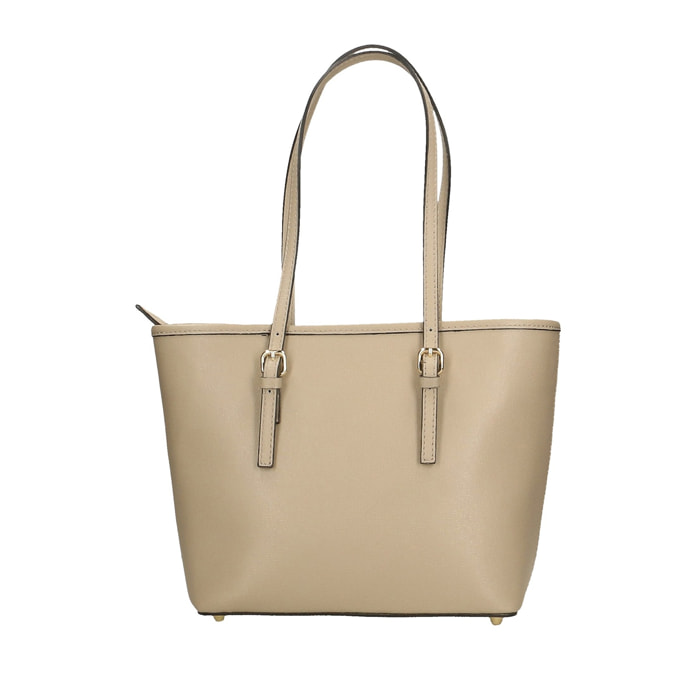Borsa a spalla da donna - Modello Michelle - Vera pelle - 26.0 x 23.0 x 12.0 cm