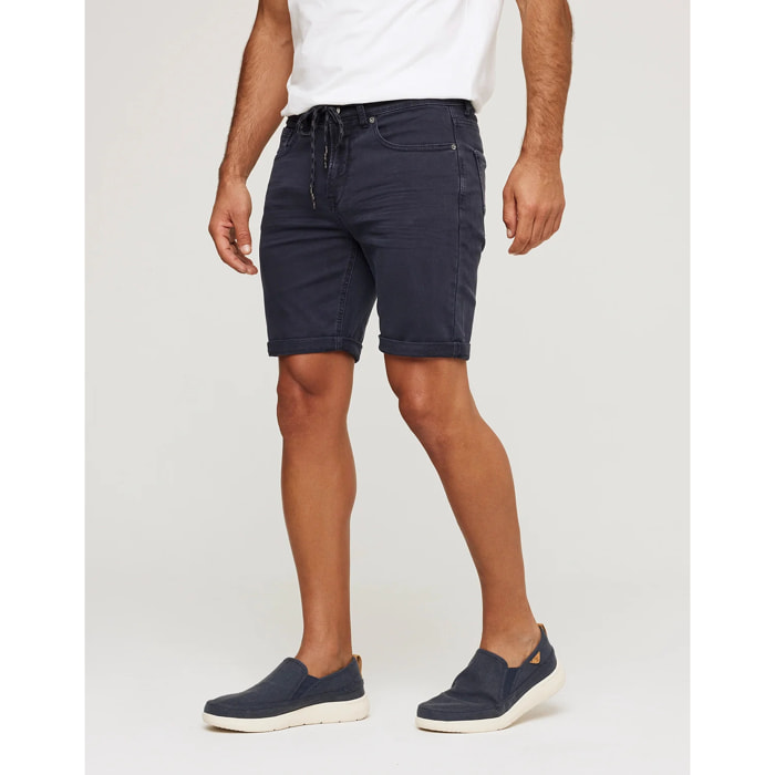 Bermuda Denim Azul Petróleo - Sidney