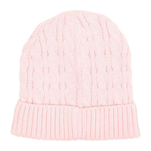 Gorro de mujer tricot trenzado "Basic"