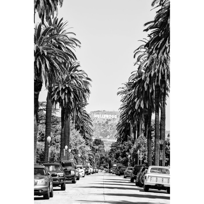 Tableau Photo Los Angeles Beachwood drive Toile imprimée