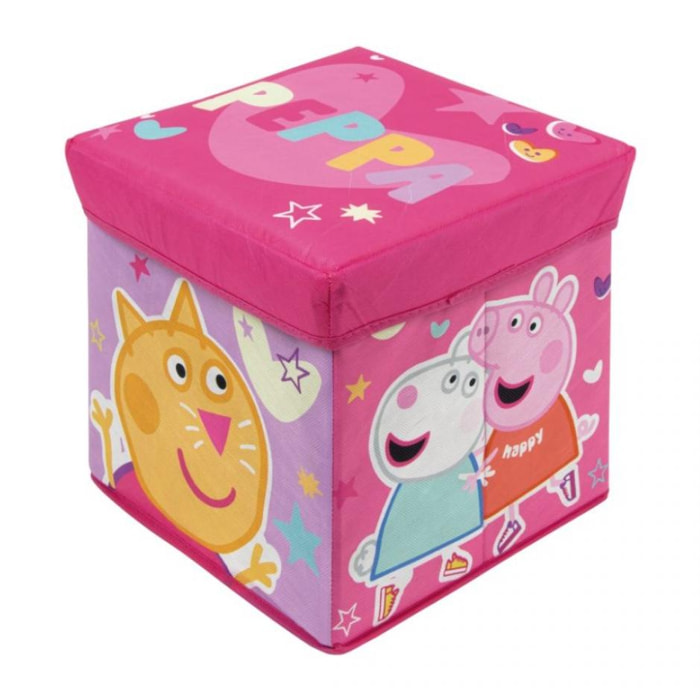 Pouf Portagiochi Peppa Pig