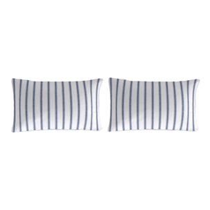 2 Fundas de almohada El Caballo 50x75 cm RAYA BASIC - 100% algodón -