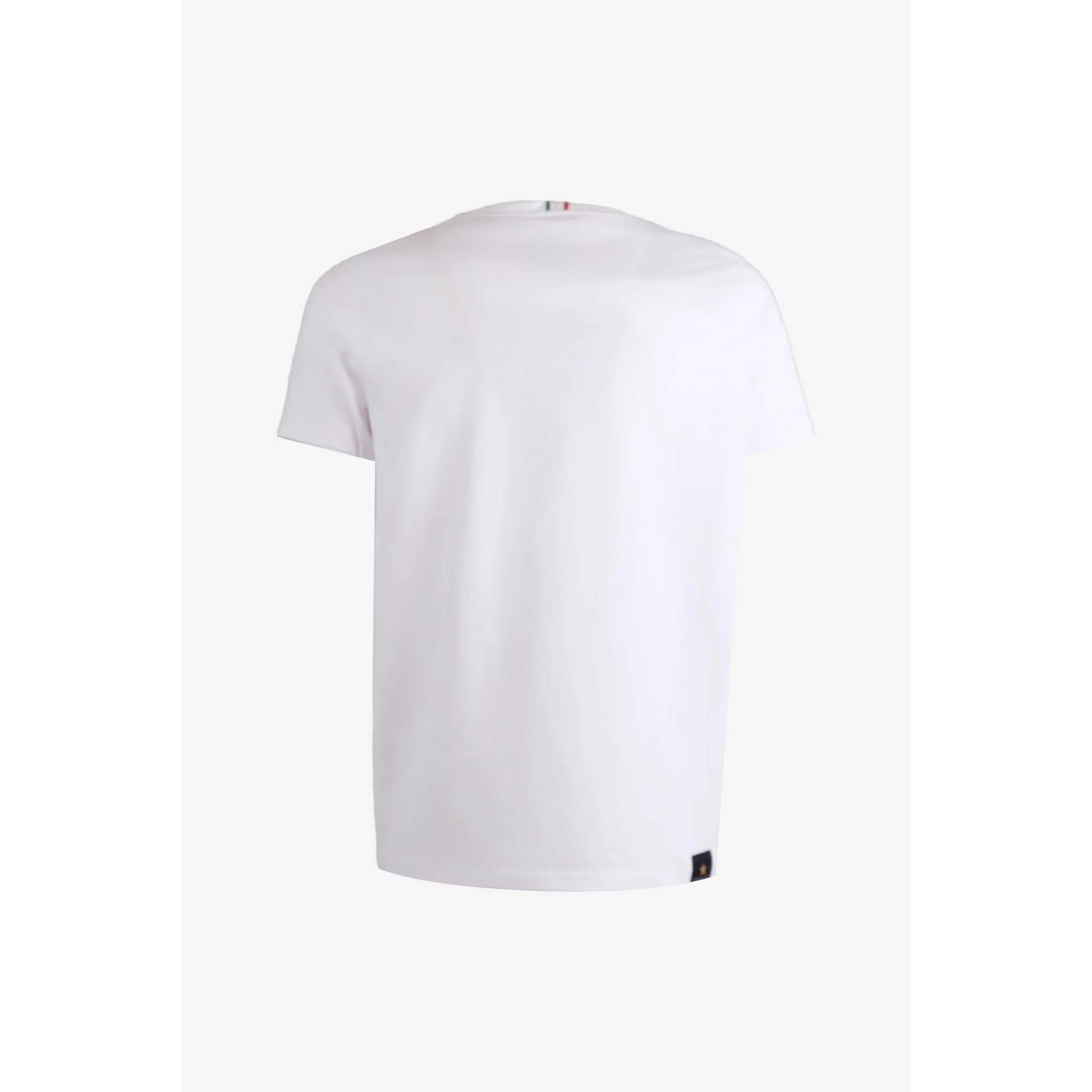 T-shirt Esercito bianca in cotone uomo