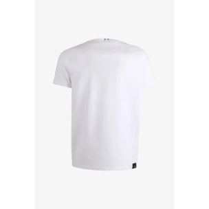 T-shirt Esercito bianca in cotone uomo