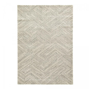 Tapis salon et chambre tissé motif géométrique CANI