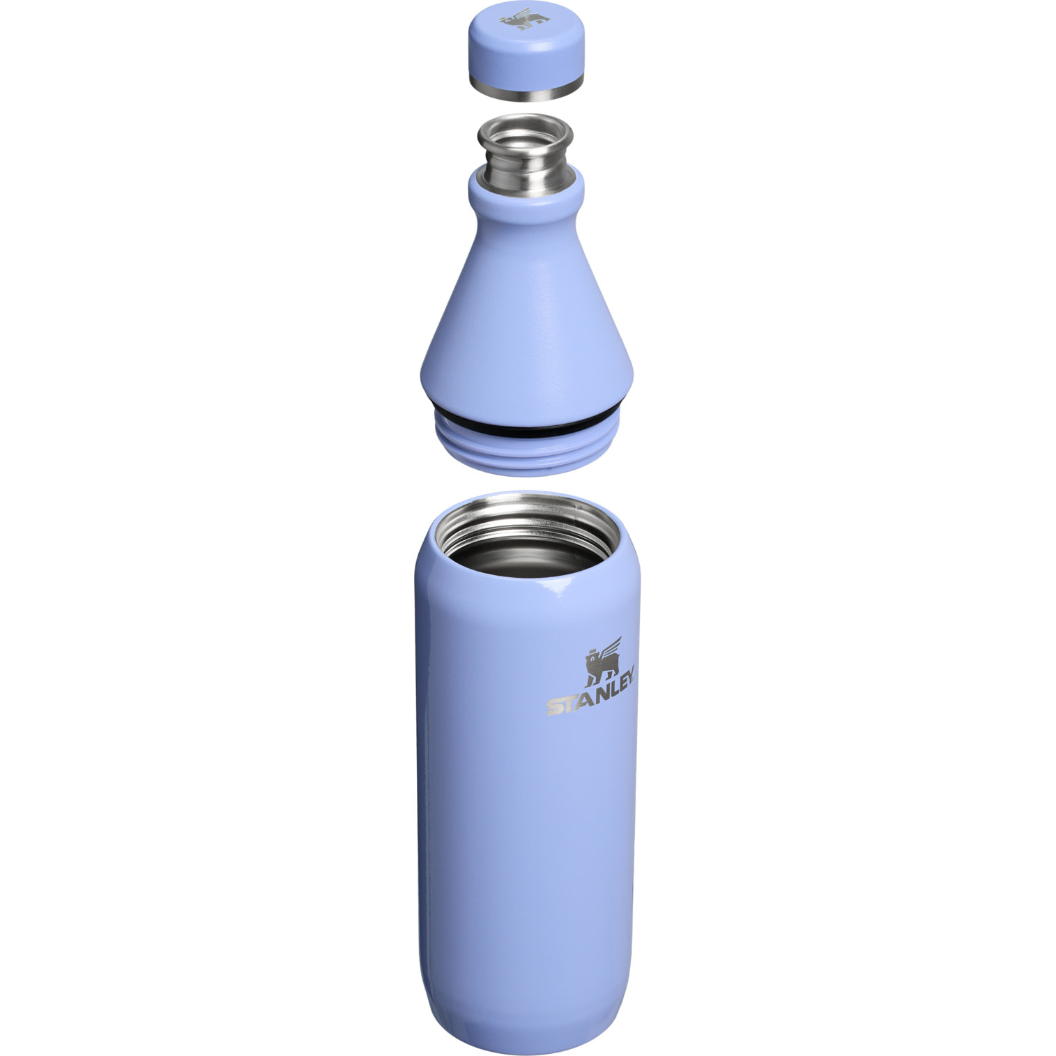 Botella de agua Isotermica - 0,59L - ALL DAY SLIM BOTTLE - Hydrangea Gloss