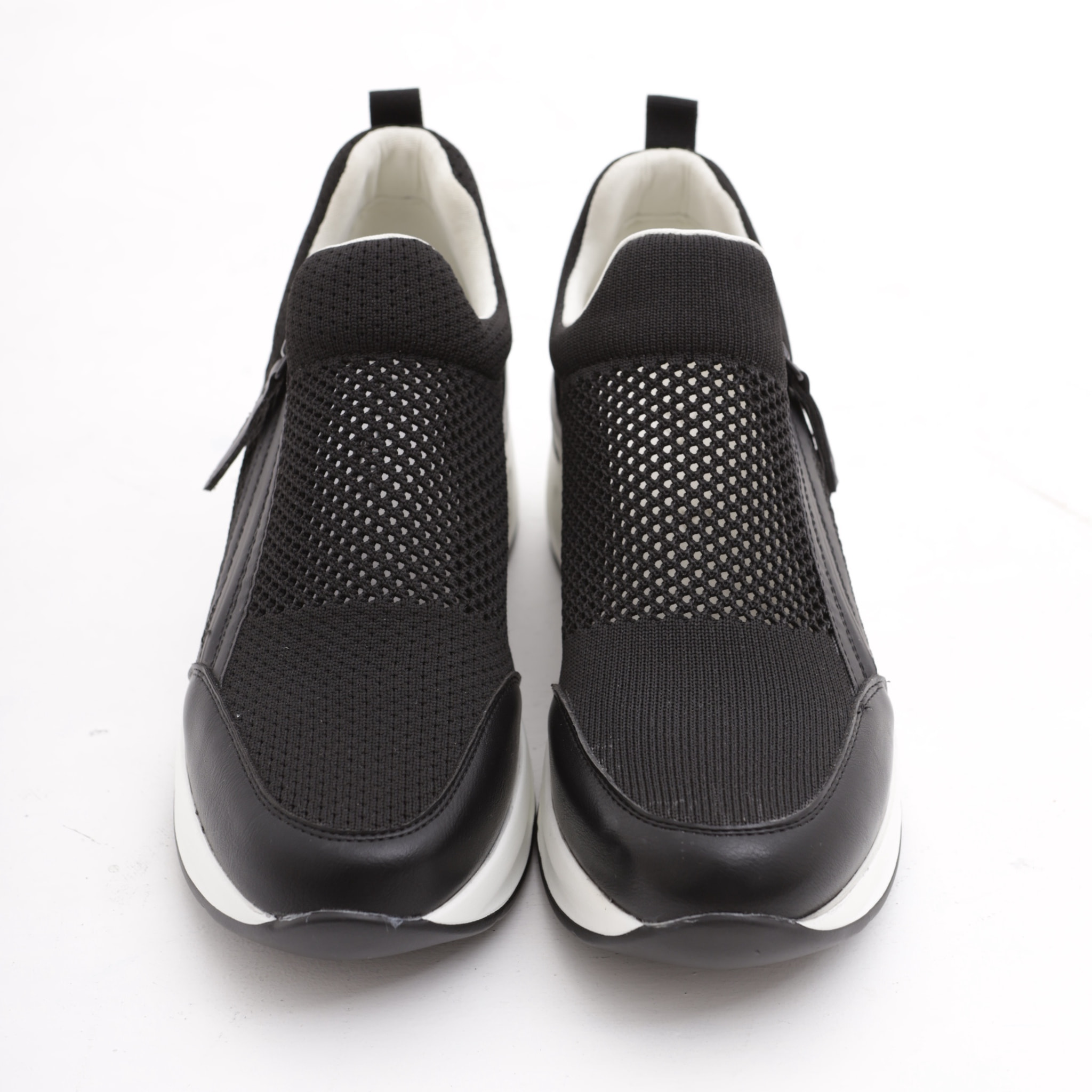 SNEAKERS RETE CHOCOLA' NERO