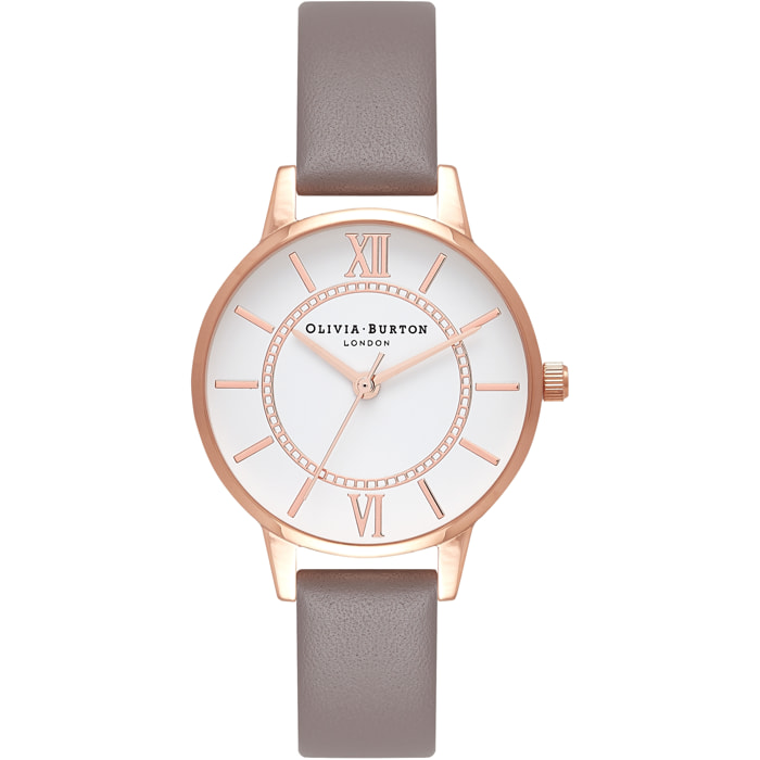 Reloj Olivia Burton OB16WD63 Mujer Analogico Cuarzo con Correa de Piel sintetica