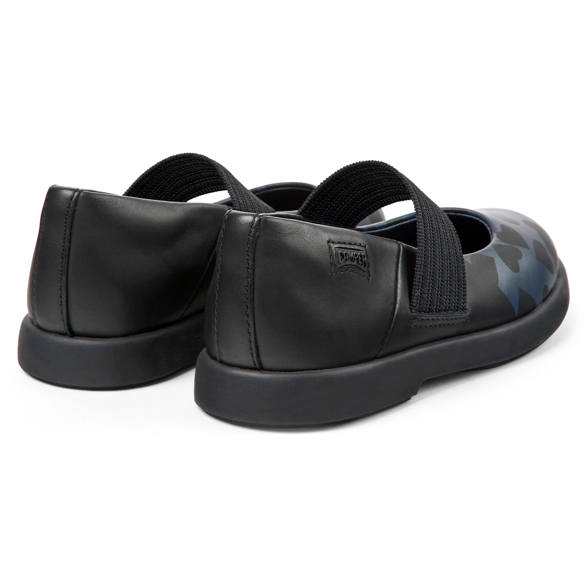 Ballerini - CAMPER Duet Twins - Nero - Pelle liscia