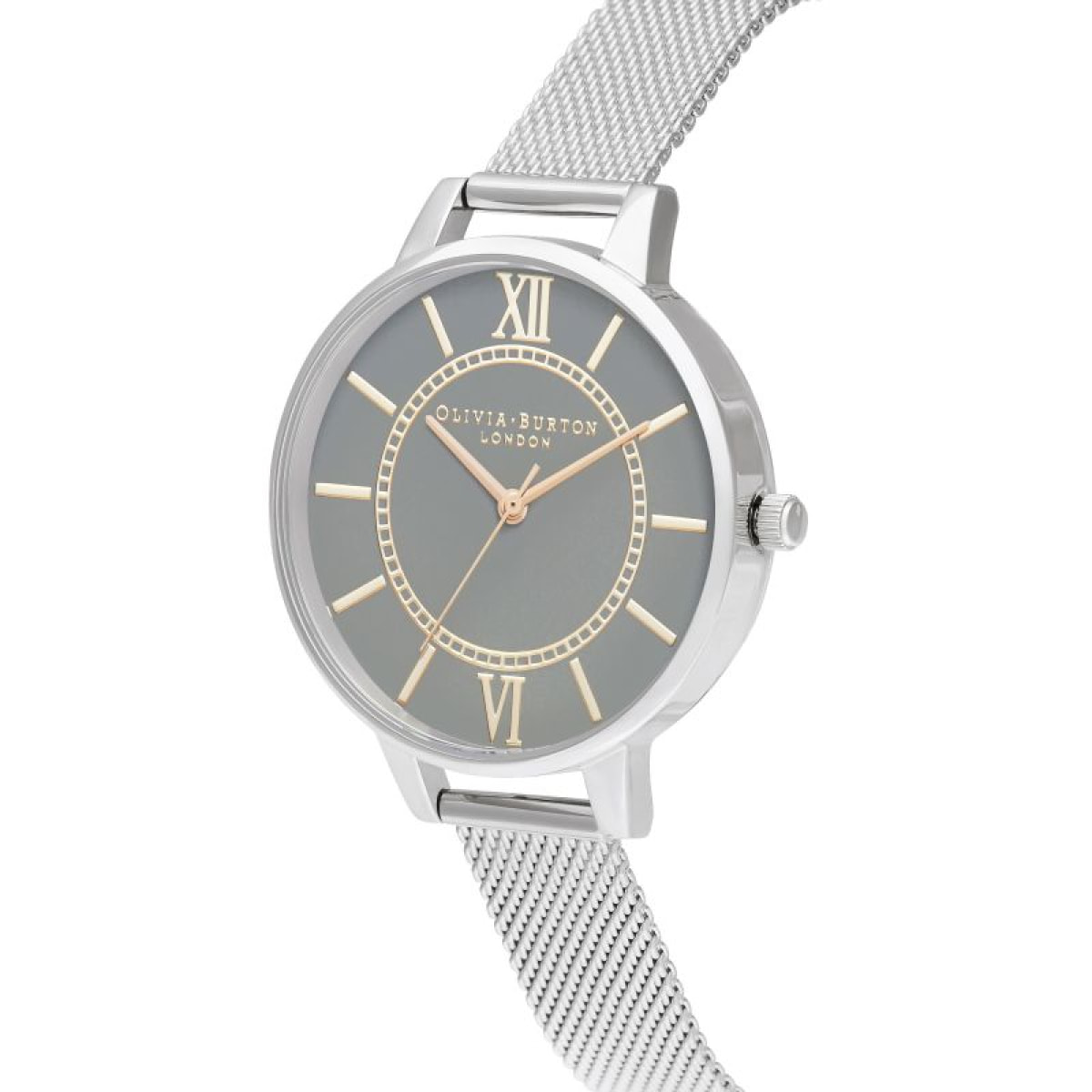 Reloj Olivia Burton OB16WD86 Mujer Analogico Cuarzo con Correa de Acero