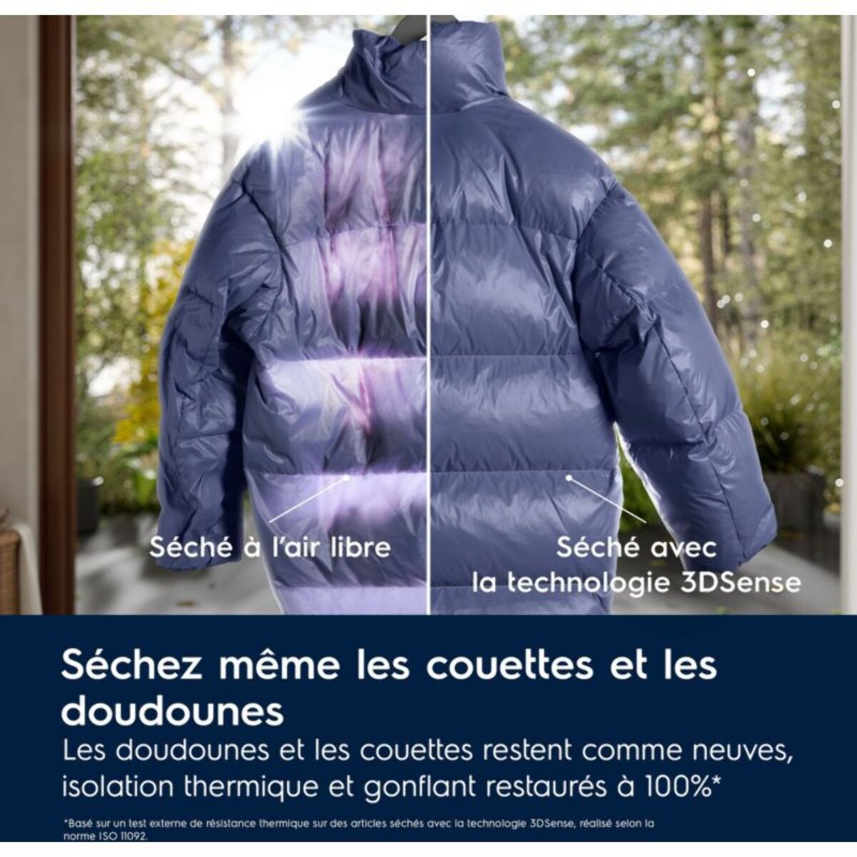 Sèche linge pompe à chaleur ELECTROLUX EW9HI783FC
