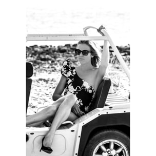 Gafas de sol OCEAN OSAKA - Negro brillante / Ahumada