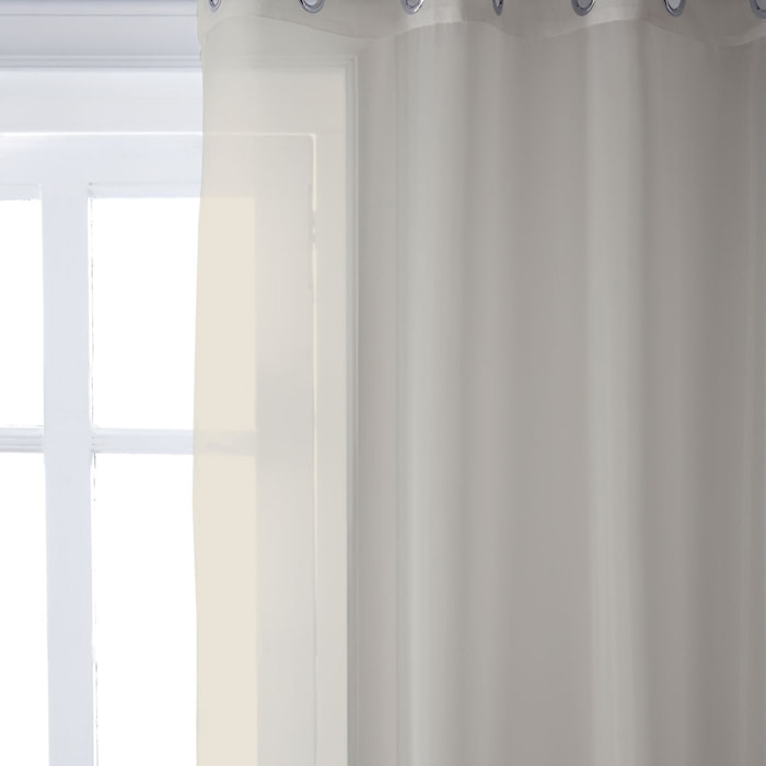 Voilage 135x240cm Ivoire