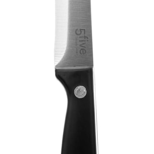 Couteau utilitaire inox "Essentiel Black" lame 13cm