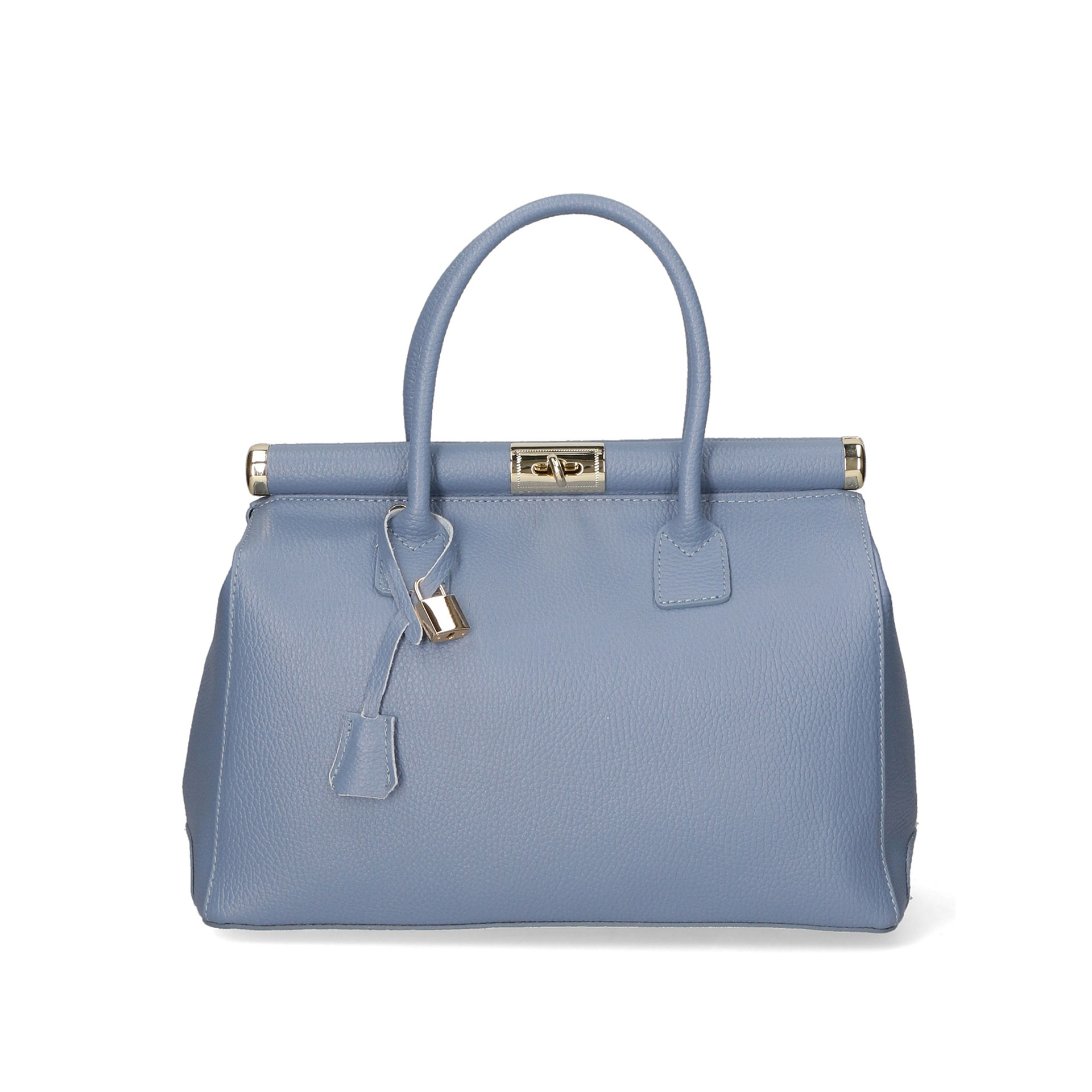 Borsa a mano da donna - Modello Aleria - Vera pelle - 35.0 x 26.0 x 16.0 cm