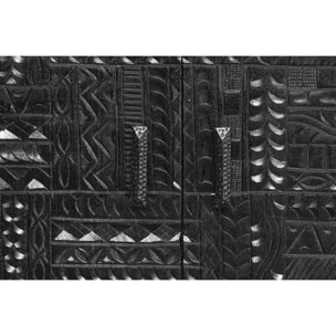 Mueble tv - madera de mango y hierro