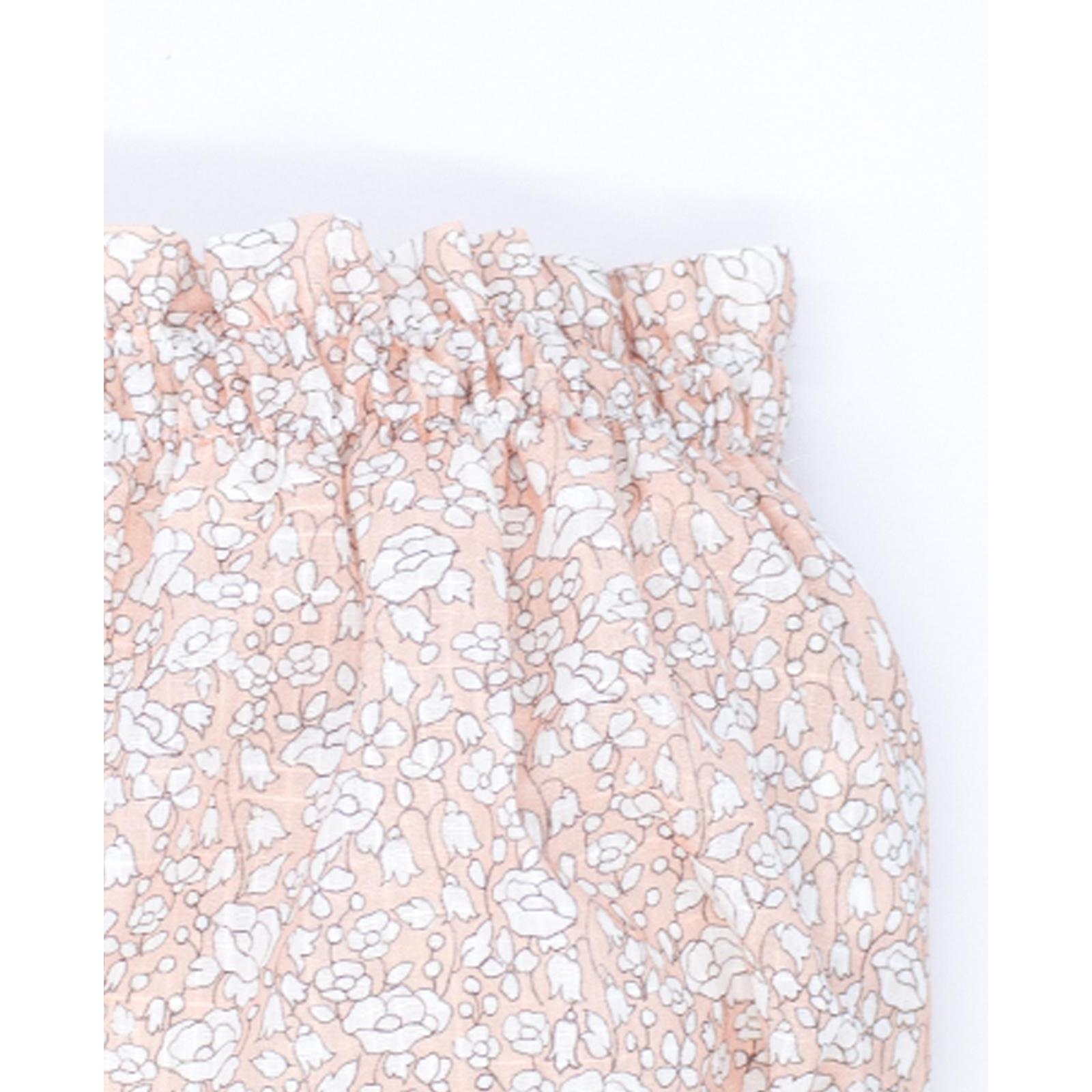 Ranita de flores rosas, goma en cintura y en las piernas.