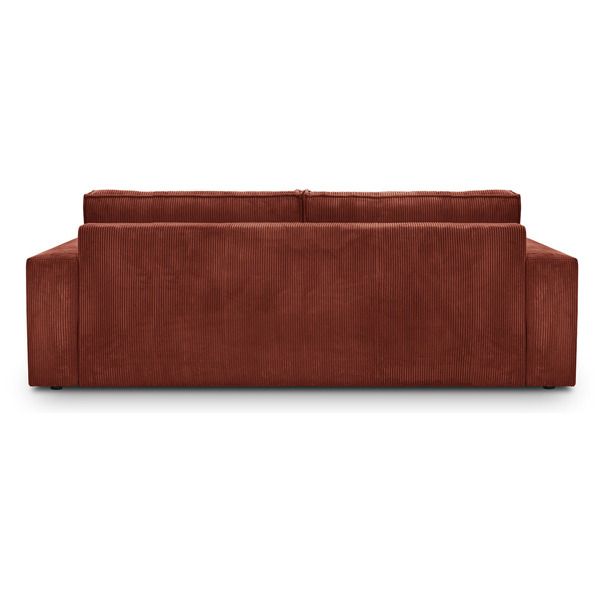 Canapé convertible 3 places en velours côtelé - HARPER