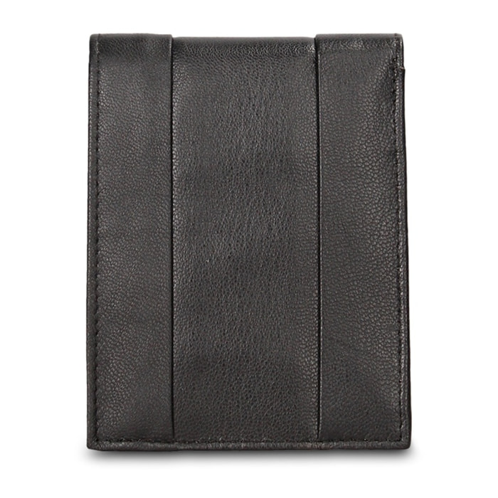 Portafoglio da uomo in vera pelle - Modello Umbria Chic - 12.5 x 9.0 x 2.0 cm