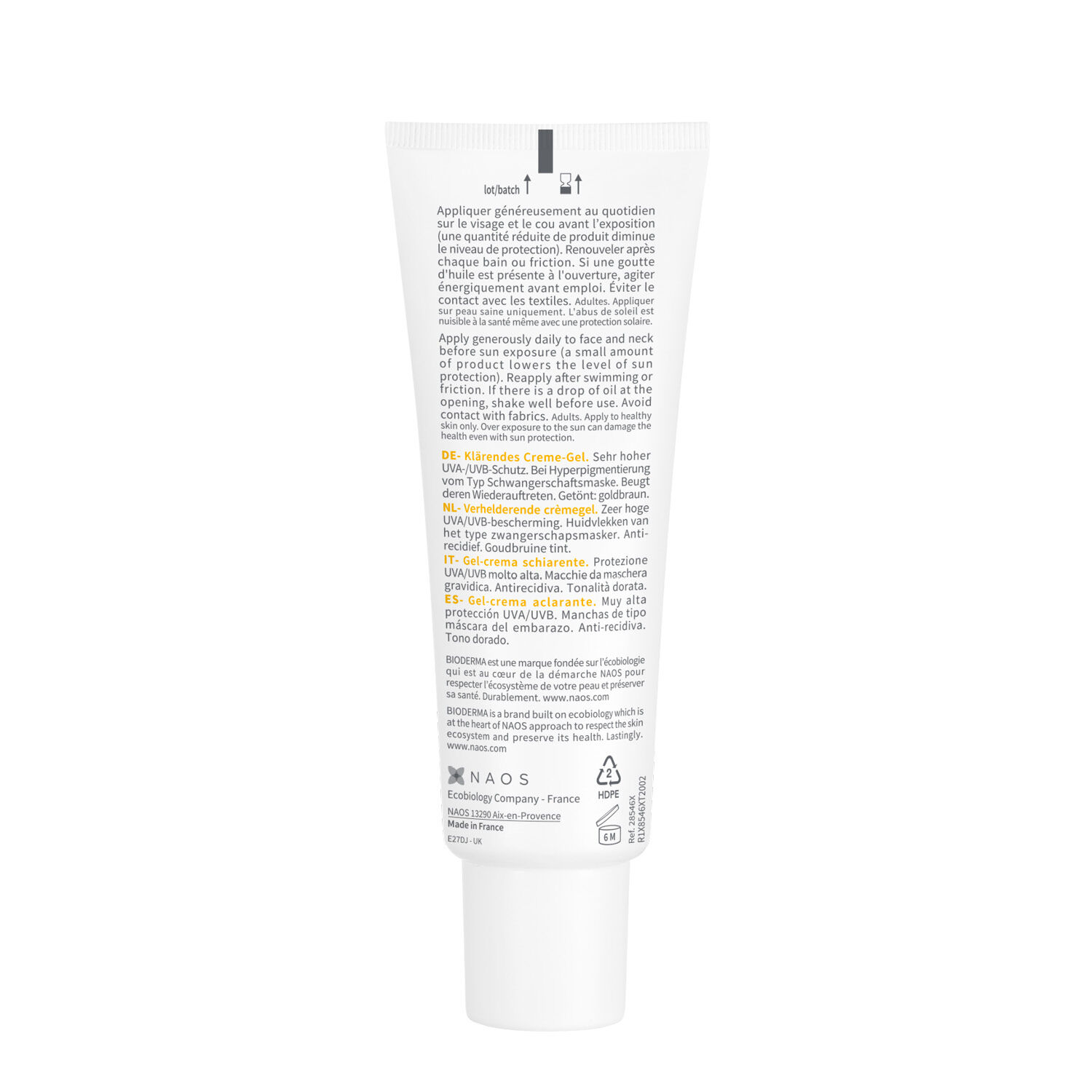 Photoderm M - Gel-Crème Clarifiante Dorée - Anti-Récidive - SPF50+ 40 ml