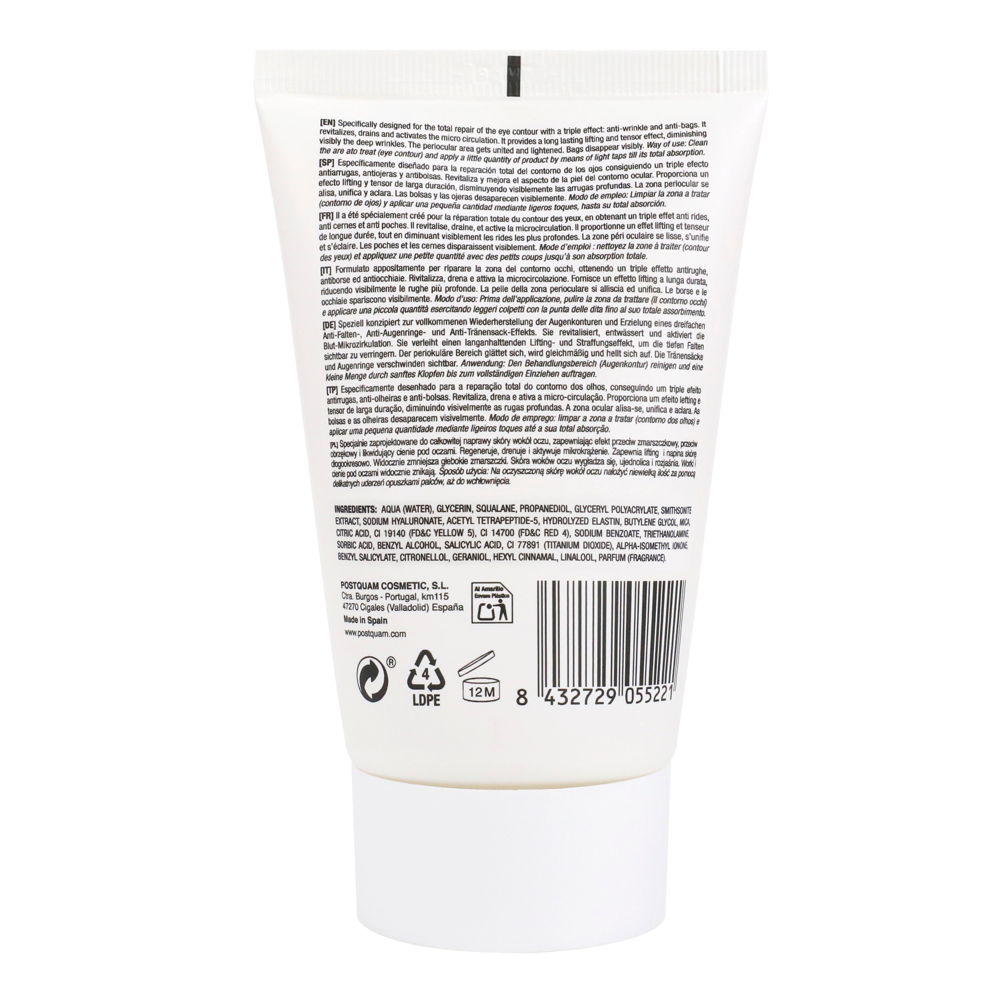 Contorno de Ojos Intensivo Global DNA - 100 ml