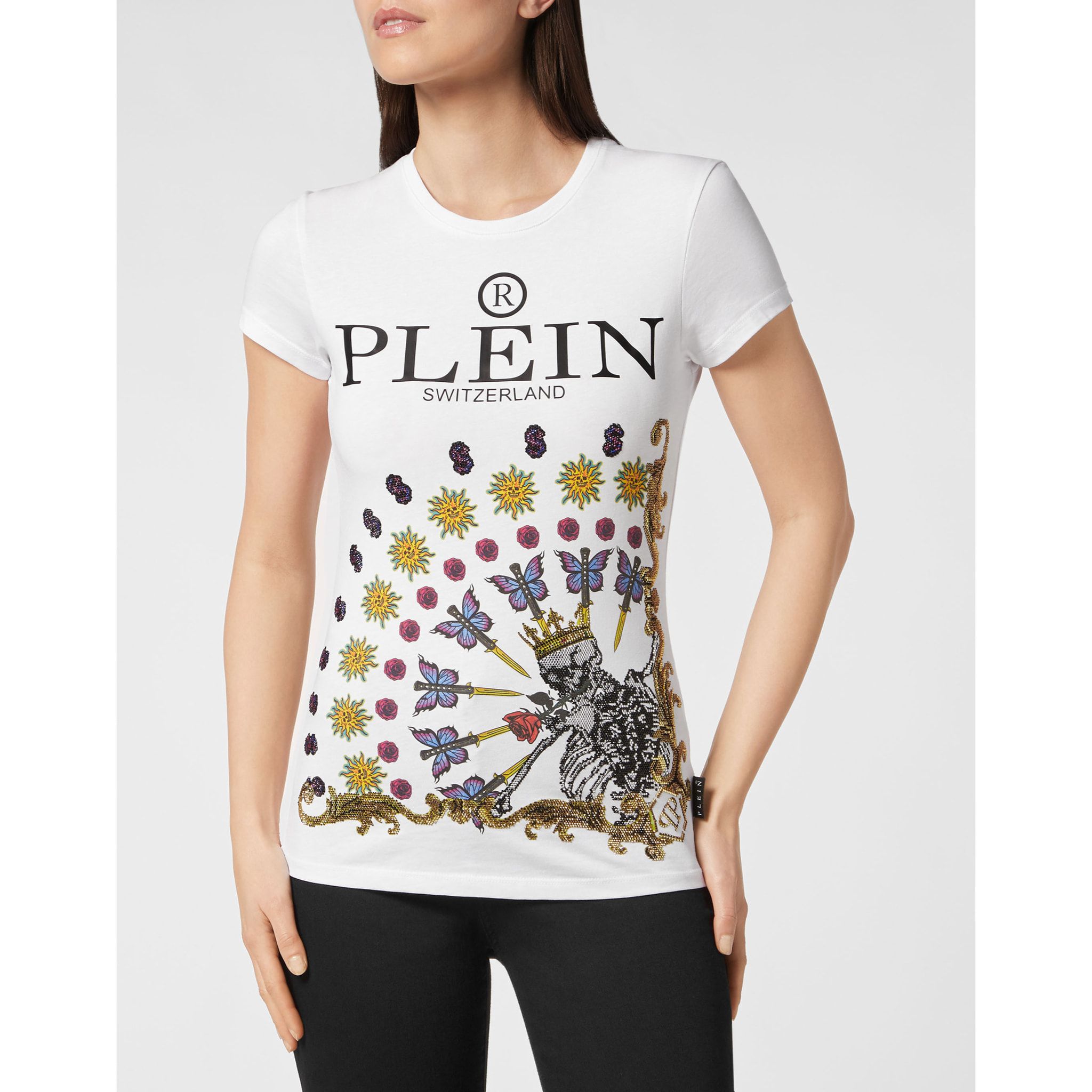 PHILIPP PLEIN Camiseta Cuello Redondo TATTOO