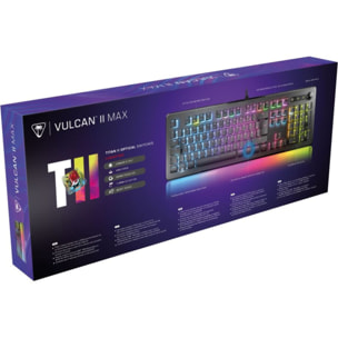 Clavier gamer TURTLE BEACH Vulcan II Max Noir Linear