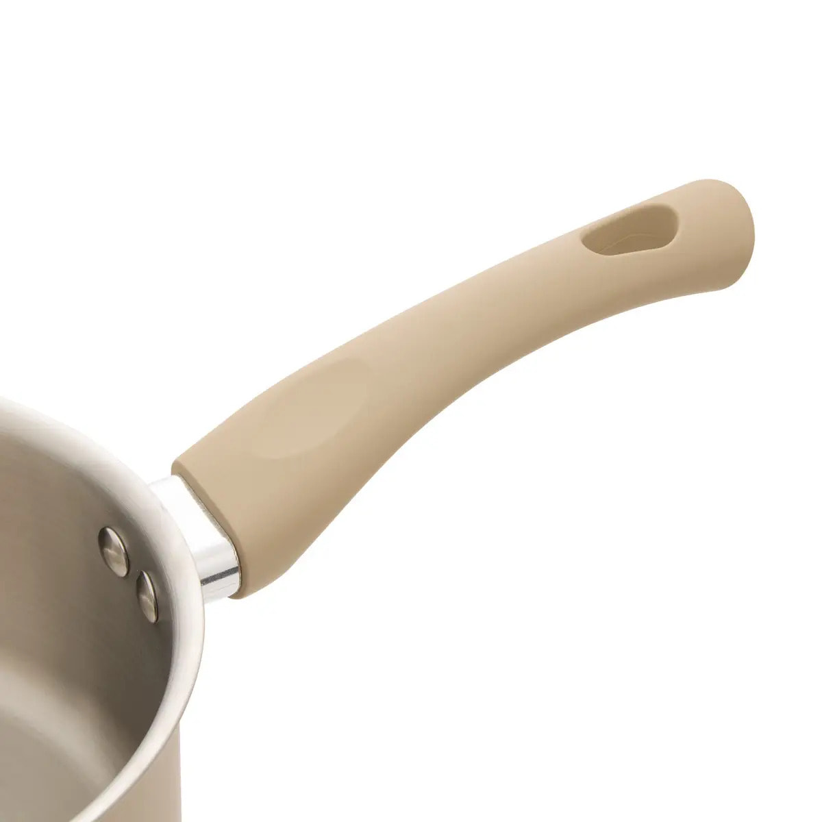 Casserole Solstice D18cm aluminium beige