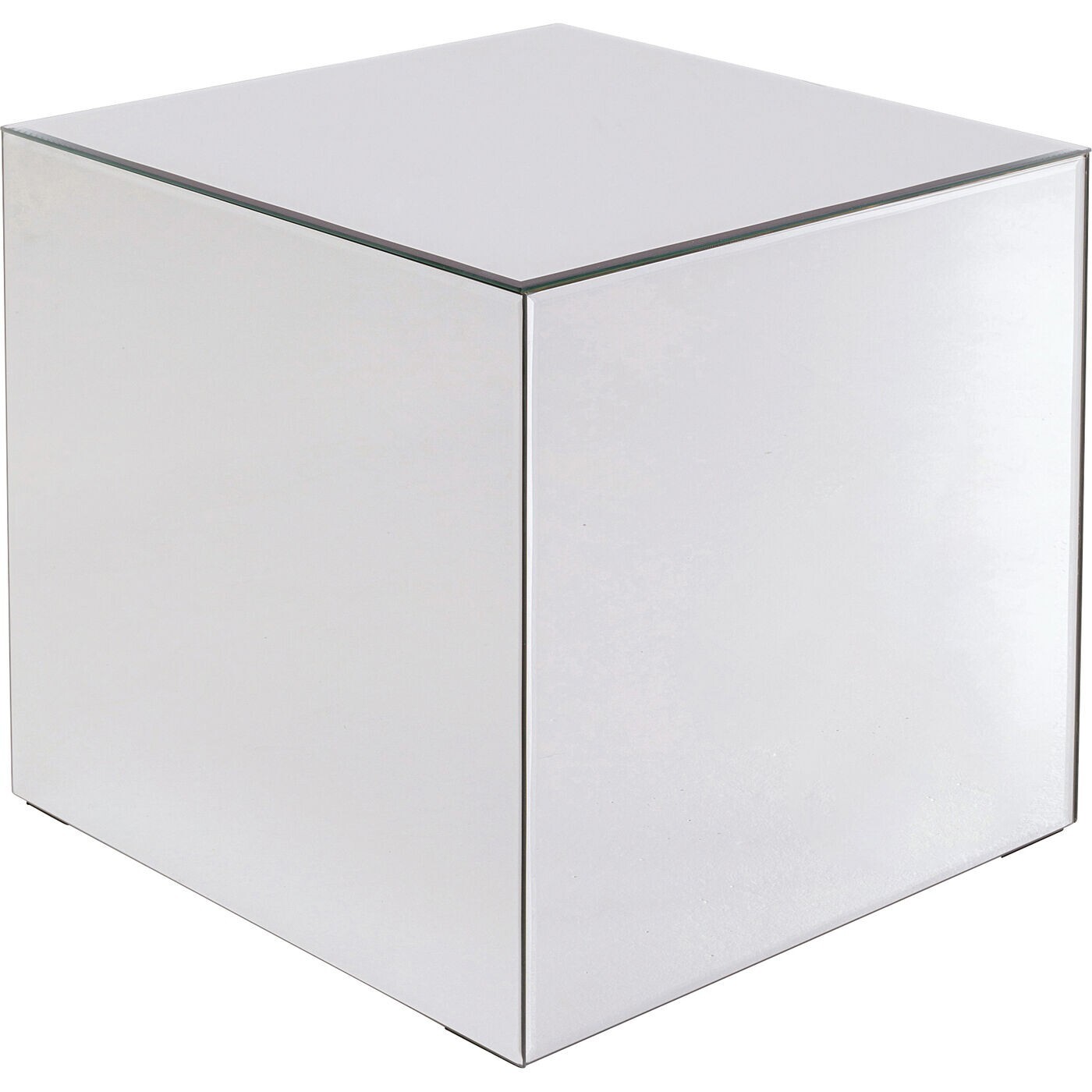 Table d'appoint Luxury 45x45cm argent Kare Design