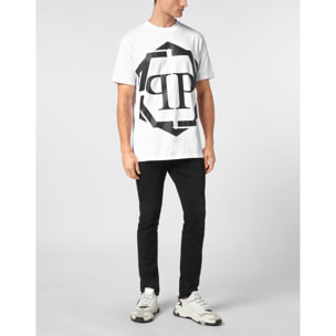 PHILIPP PLEIN T-Shirt Round Neck HEXAGON