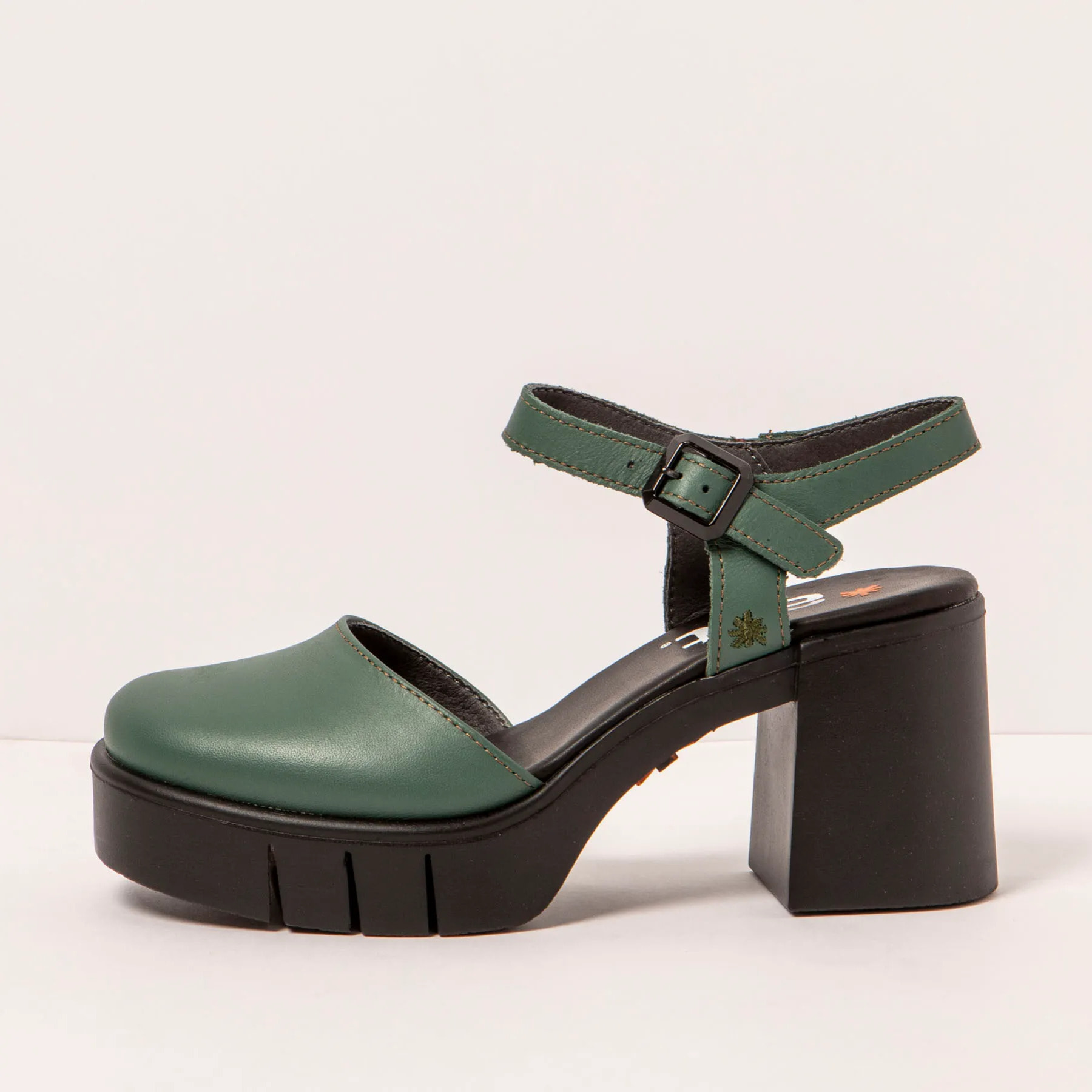 Sandalias con tacón 1991 NAPPA FOLIAGE / EIVISSA color Foliage